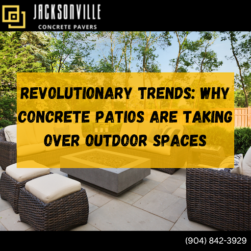 Concrete patios in Jacksonville, FL