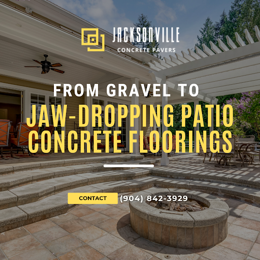 Concrete paver patio in Jacksonville, FL