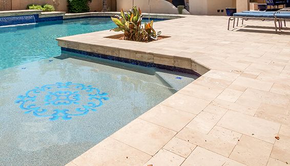 travertine pool deck jacksonville